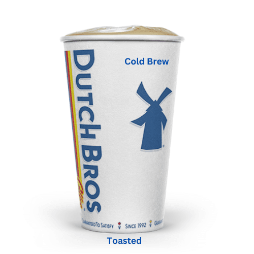 Dutch Bros Cold Brew coffee served iced