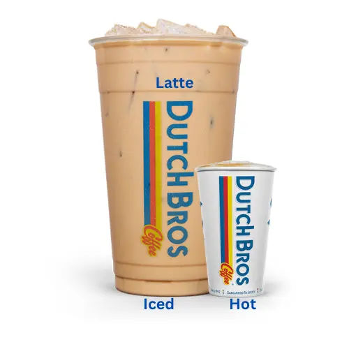 Dutch Bros Latte made with Private Reserve espresso and steamed milk