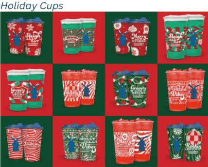 Dutch Bros holiday cups
