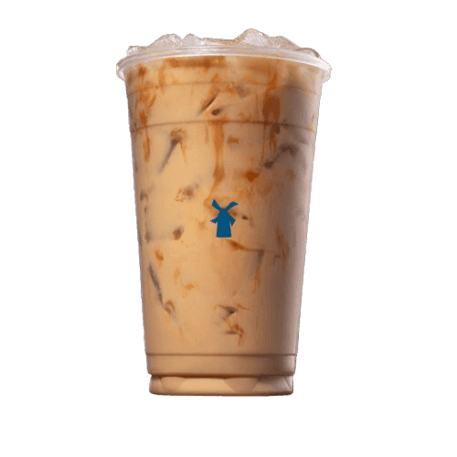 Hopscotch Protein Mocha Zero Sugar Added Dutch Bros sugar free mocha drink with espresso protein milk sugar-free chocolate and caramel syrup