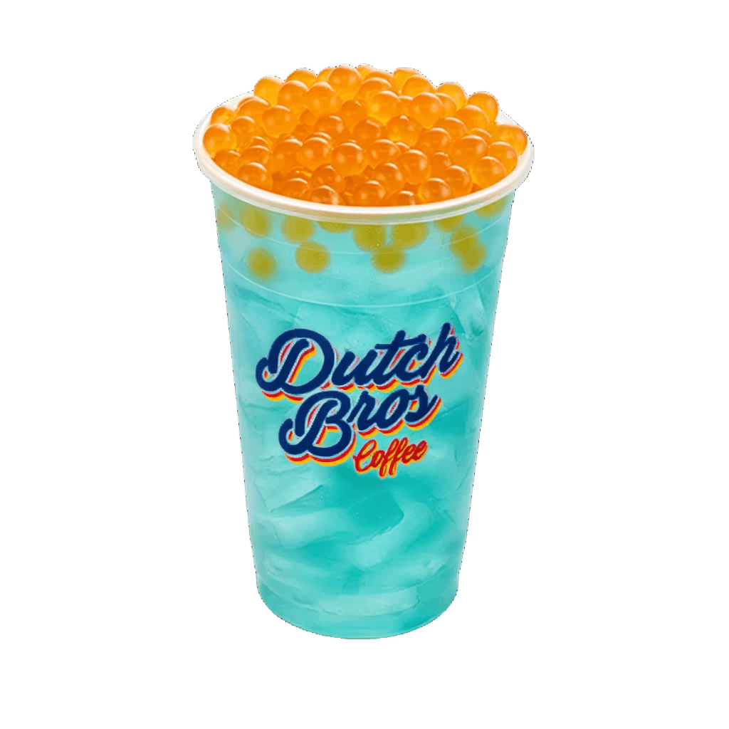 Kool Blue Lemonade Dutch Bros seasonal drink with blue raspberry and citrus flavor