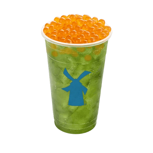 Kool Blue Rebel iced Dutch Bros seasonal energy drink with blue raspberry flavor