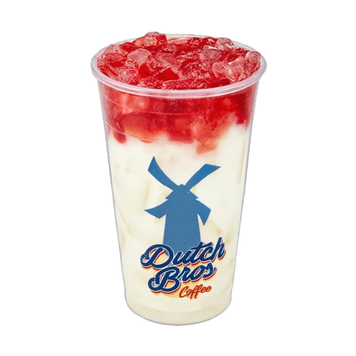 Strawberry Colada Lemonade Dutch Bros seasonal drink with fruity refreshing flavor